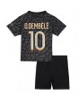 Paris Saint-Germain Ousmane Dembele #10 Ausweichtrikot für Kinder 2023-24 Kurzarm (+ Kurze Hosen)